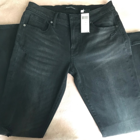 NWT 💥 BCBGMaxAzria | distressed boyfriend jeans - Picture 6 of 7